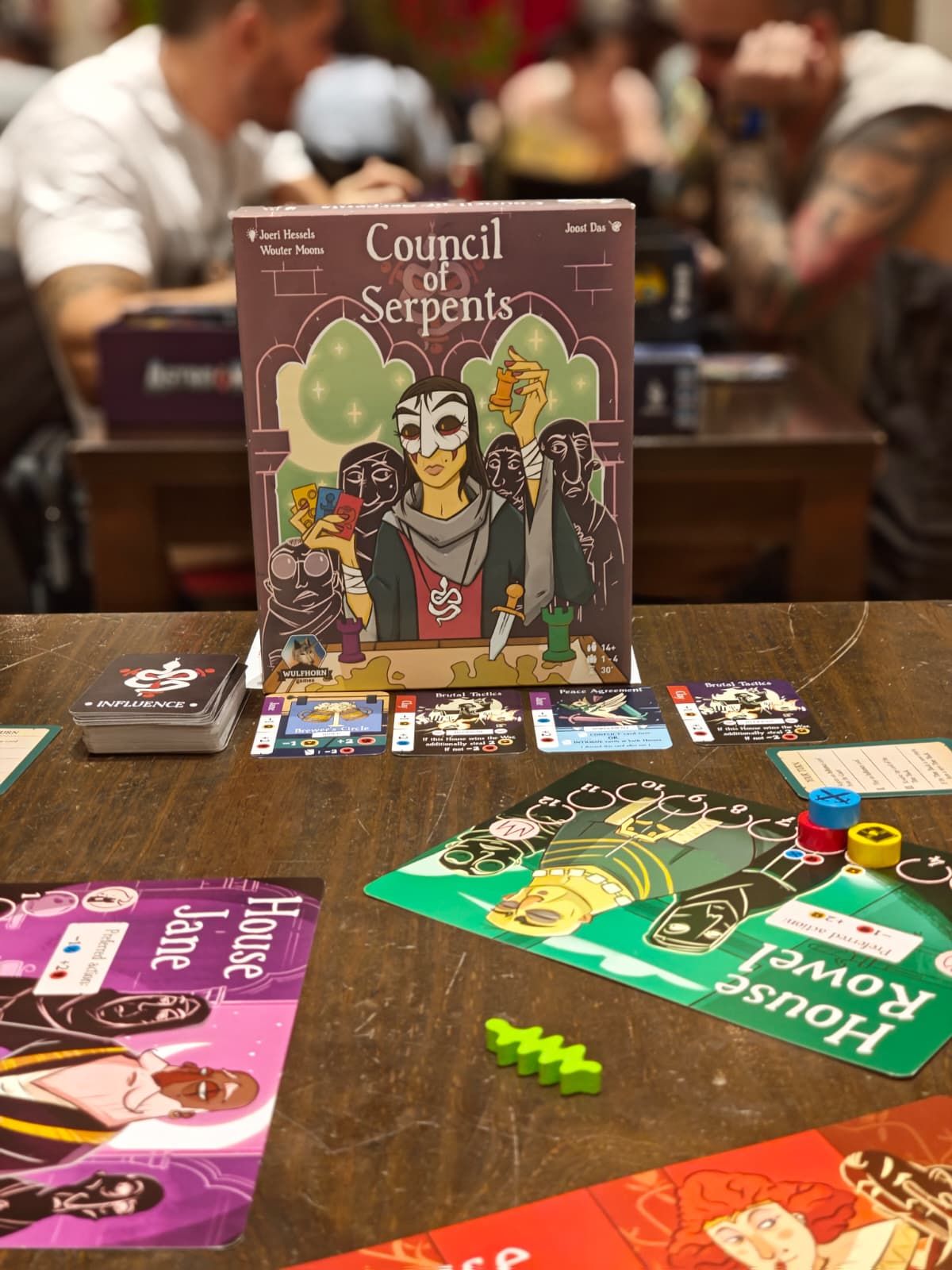 Council of Serpents: un nou joc de deducció que s'està finançant a Gamefound
