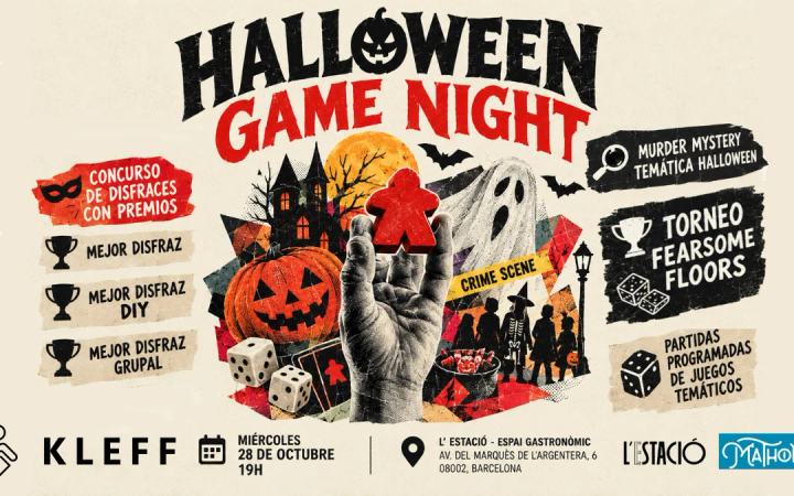Halloween Game Night 2026 en KLEFF