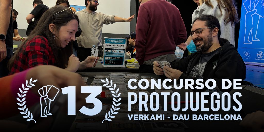 13th Verkami DAU Barcelona Proto-game Contest: Your Proto Can Become the Next Published Game