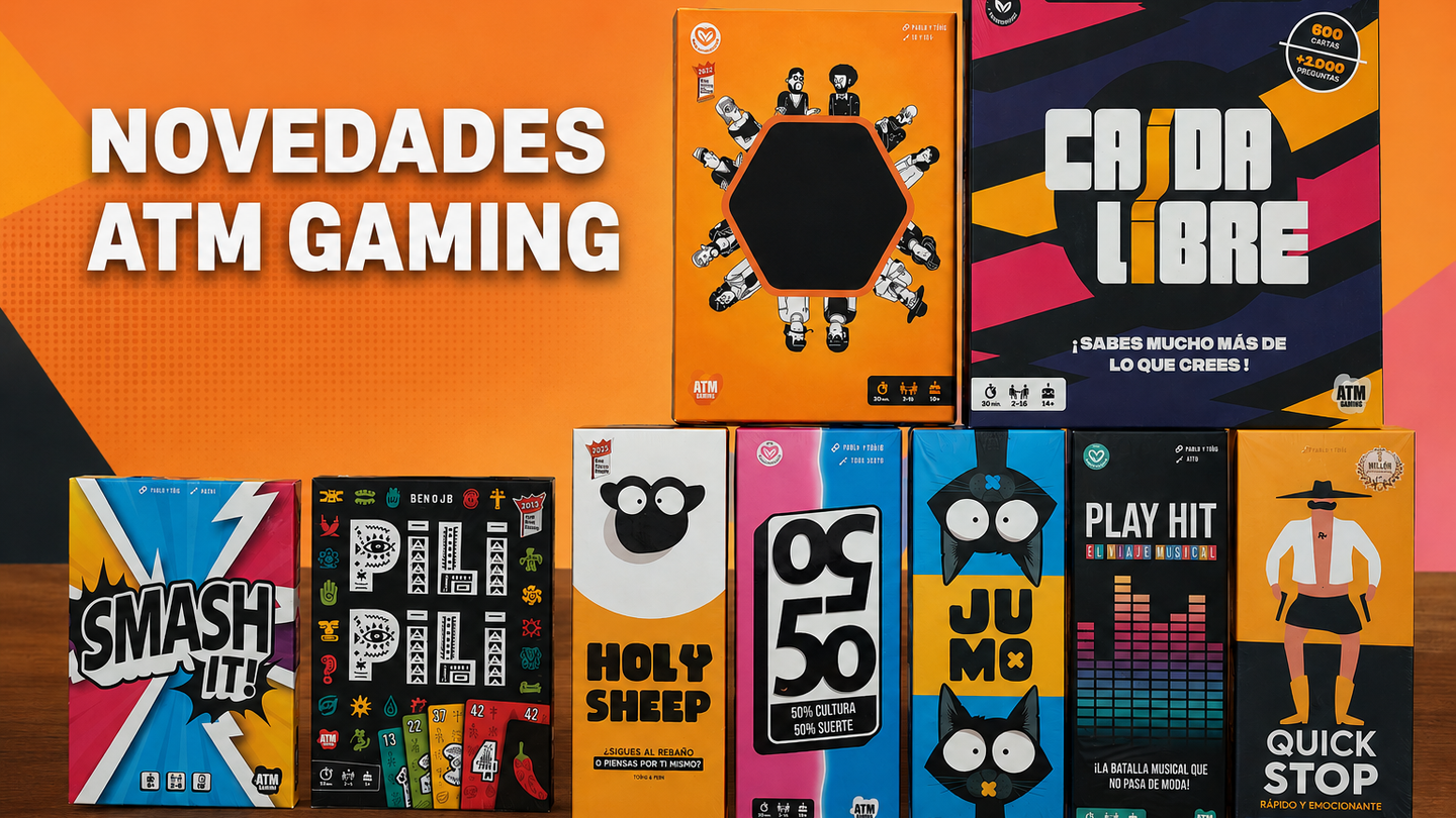 Novetats d'ATM Gaming: L'editorial de jocs party per a grups grans