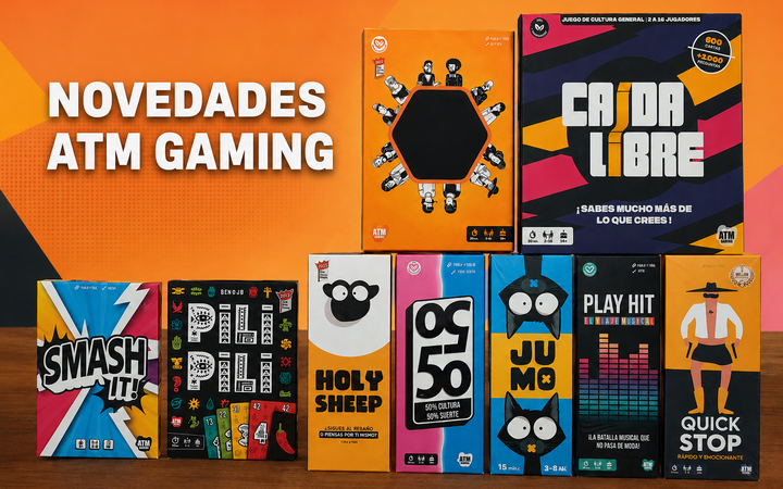 Novetats d'ATM Gaming: L'editorial de jocs party per a grups grans