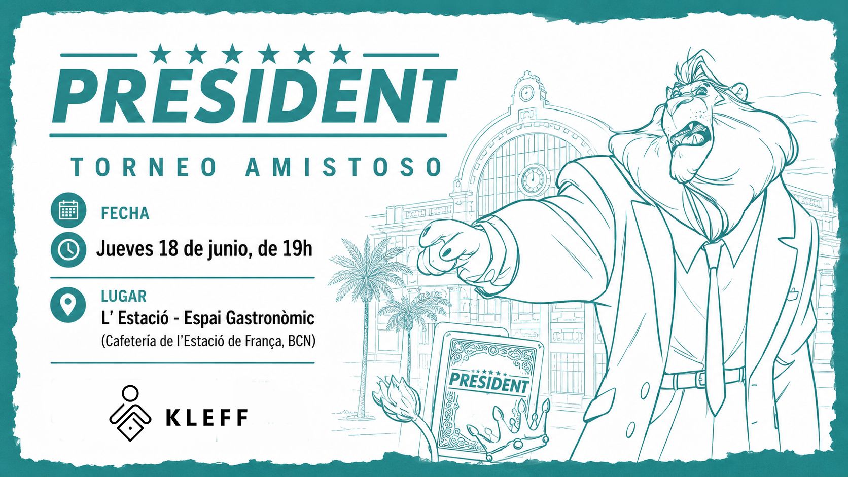 President arriba a KLEFF: crònica del torneig amb el seu autor, Nico Cardona